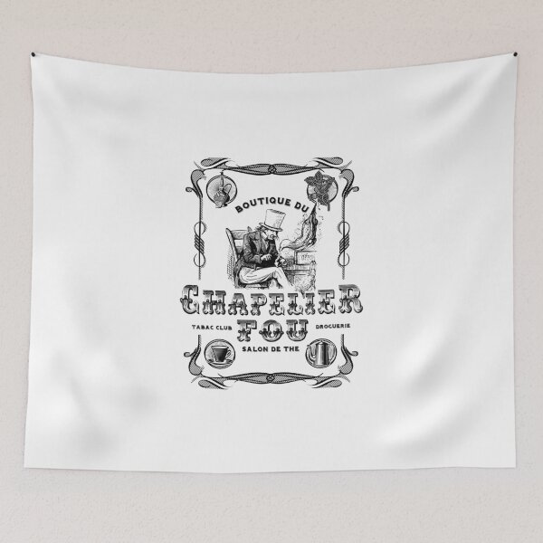 Item preview, (Vintage French) The Mad Hatter, Le chapelier fou, Alice in Wonderland  designed and sold by KokoBlacsquare.