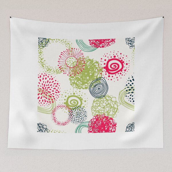 Item preview,  circles abstract seamless pattern designed and sold by Olga Berlet.