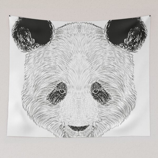 Item preview, Panda Drawing designed and sold by Design Atlas.