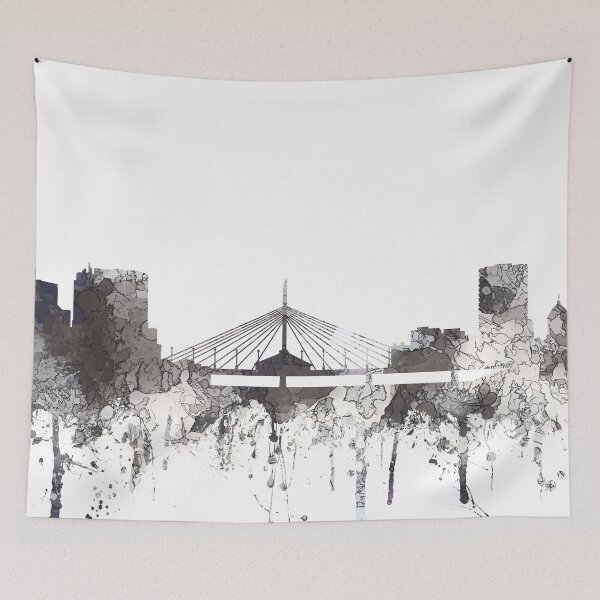 Item preview, Winnipeg, Manitoba, Canada Skyline - CRISP designed and sold by Marlene Watson-Hall.
