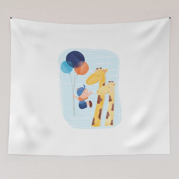 Item preview, Visiting the Giraffes designed and sold by jwillustrations.