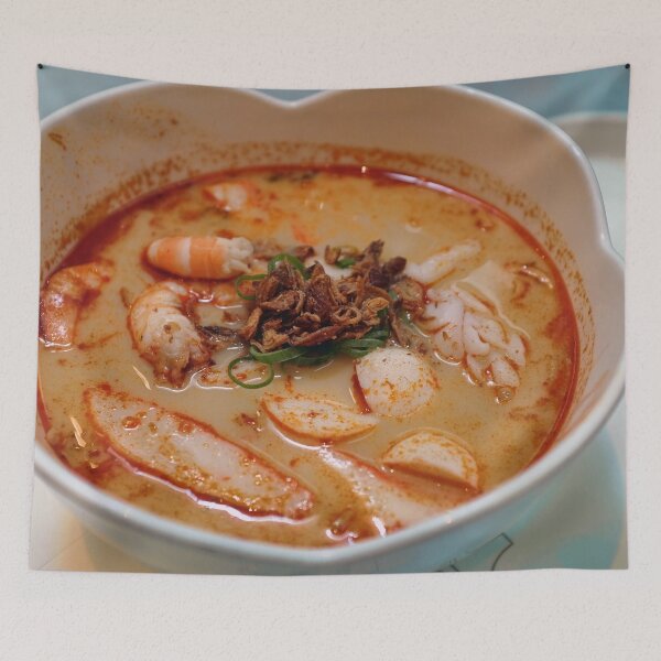 Item preview, Chilli Seafood Laksa designed and sold by V1mage.