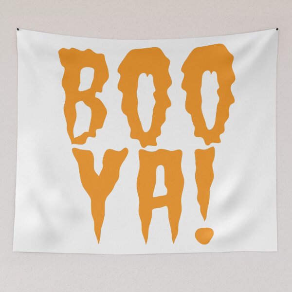 Item preview, BOO YA! cute funny halloween scary shirt designed and sold by jazzydevil.