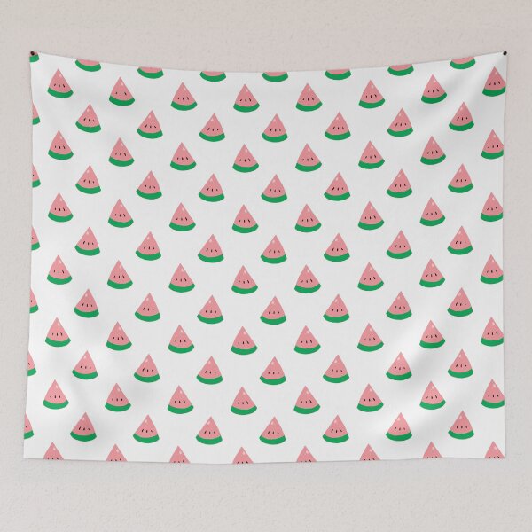 Item preview, Watermelon Triangles White Pattern designed and sold by SaradaBoru.