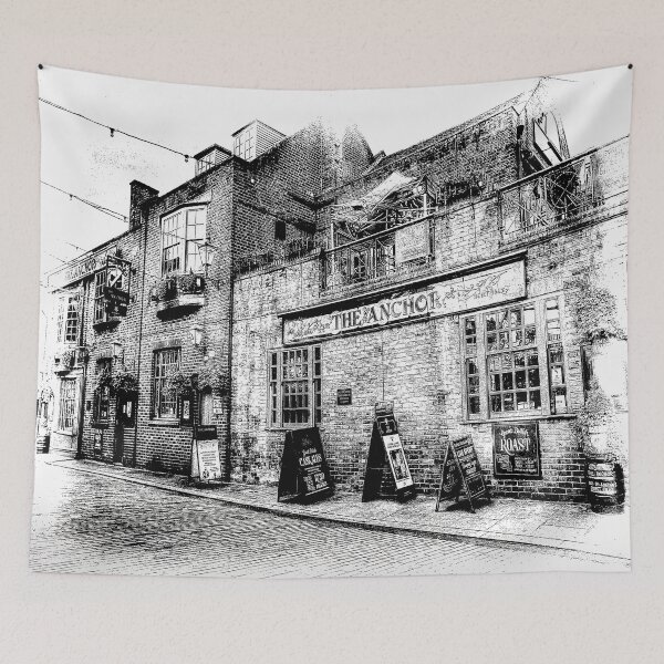 Item preview, Anchor Pub London Art designed and sold by Londonimages.