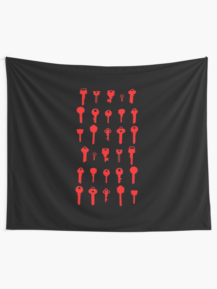 Alternate view of Keys to Success Tapestry