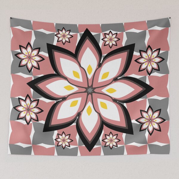 Item preview, Floral party in grey and pink designed and sold by cocodes.