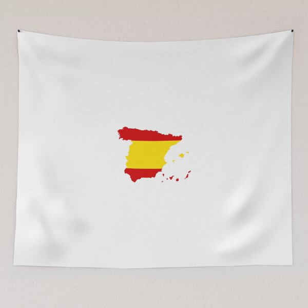 Item preview, Flag Map of Spain  designed and sold by abbeyz71.