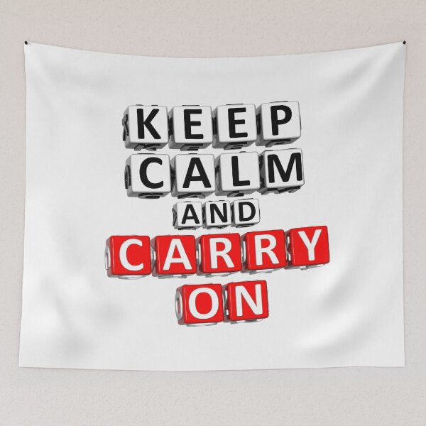 Item preview, Keep Calm And Carry On designed and sold by kitlim.