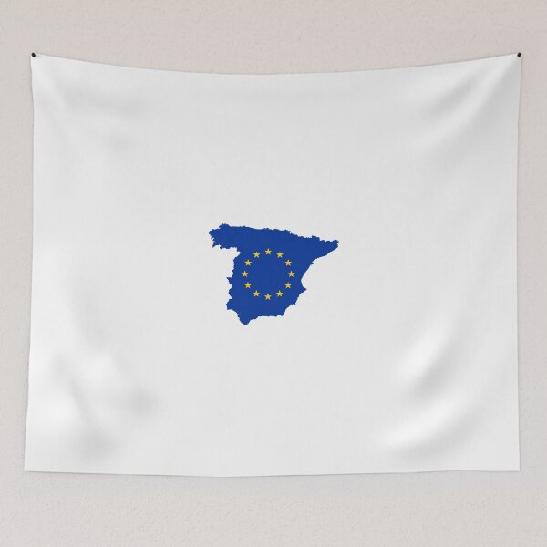 Item preview, European Union Flag Map of Spain designed and sold by abbeyz71.