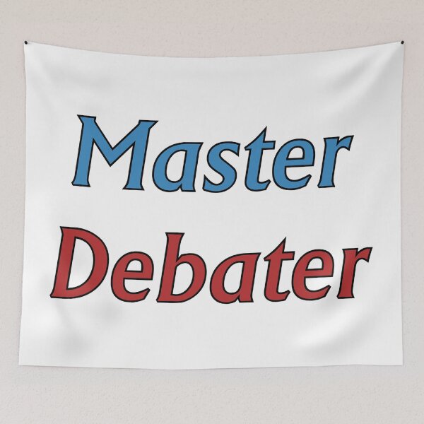 Item preview, Master Debater designed and sold by PingusTees.