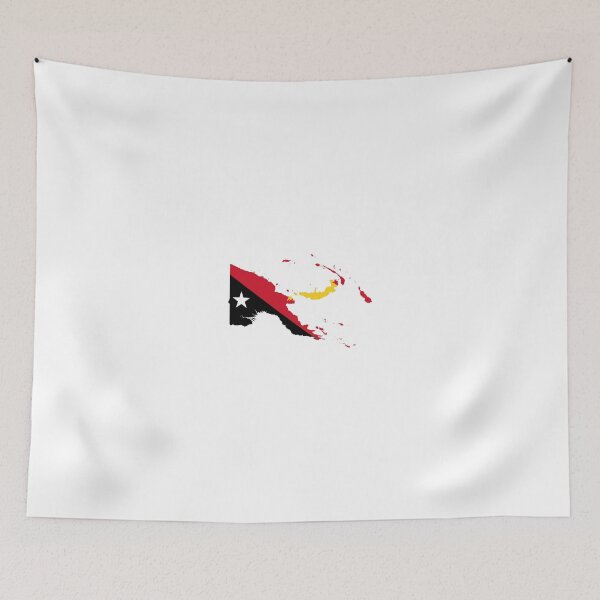 Item preview, Flag Map of Papua New Guinea  designed and sold by abbeyz71.