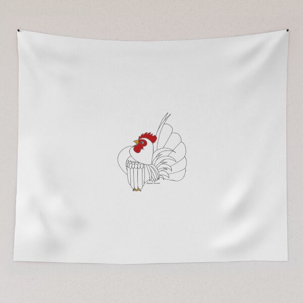 Item preview, Cartoon Serama (Blank) designed and sold by Kit Ellsworth.