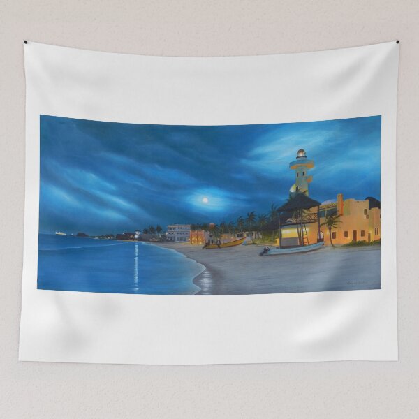 Item preview, Playa de noche designed and sold by Angel Ortiz.