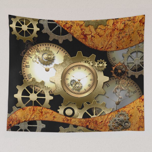Item preview, Steampunk, clocks and gears  designed and sold by nicky2342.