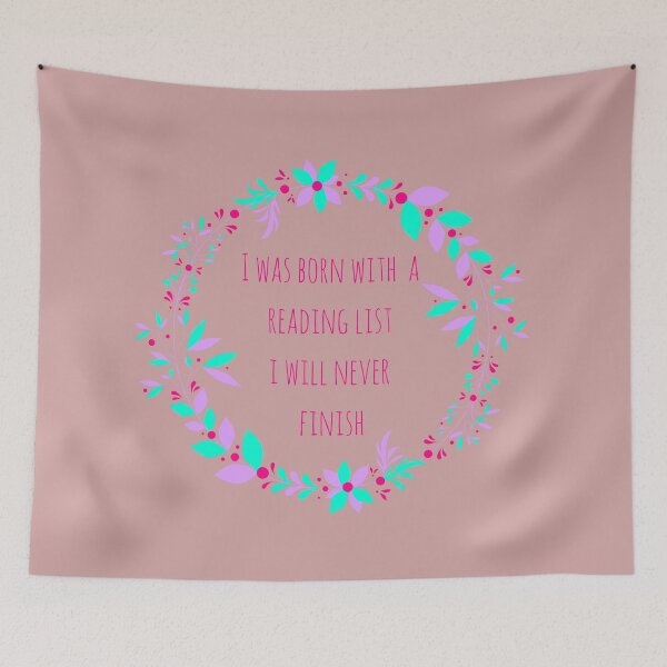 Item preview, Never Ending Reading List designed and sold by Wuthering Pages Boutique.