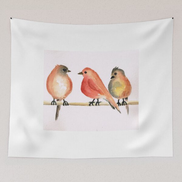 Item preview, Tree Little Birds designed and sold by zibziby.