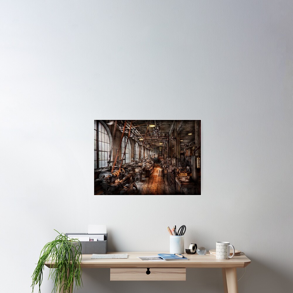 Machinist - A fully functioning machine shop Poster