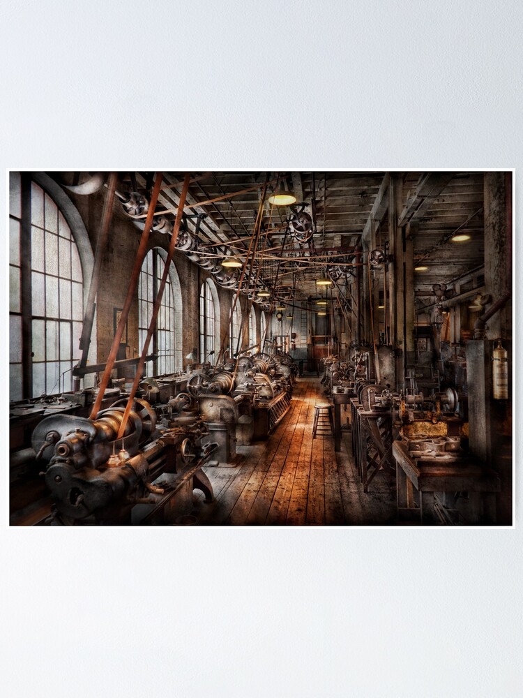Alternate view of Machinist - A fully functioning machine shop Poster