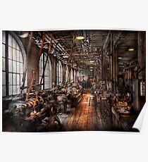 Machinist - A fully functioning machine shop Poster