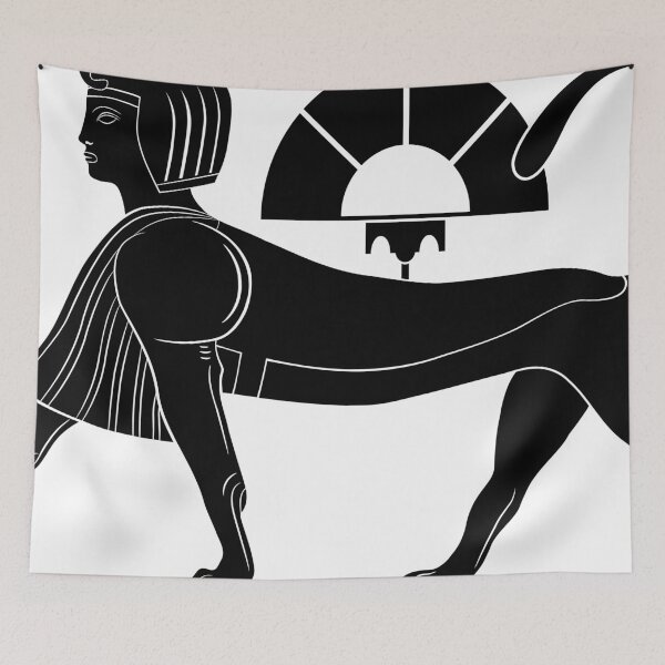 Item preview, Sekhmet depicted as Spinx designed and sold by Smaragdas.