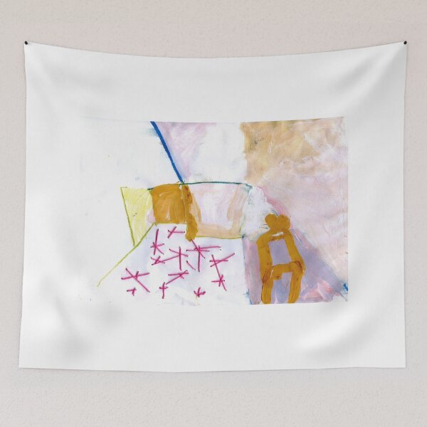 Item preview, interior with constellation rug designed and sold by Shylie Edwards.