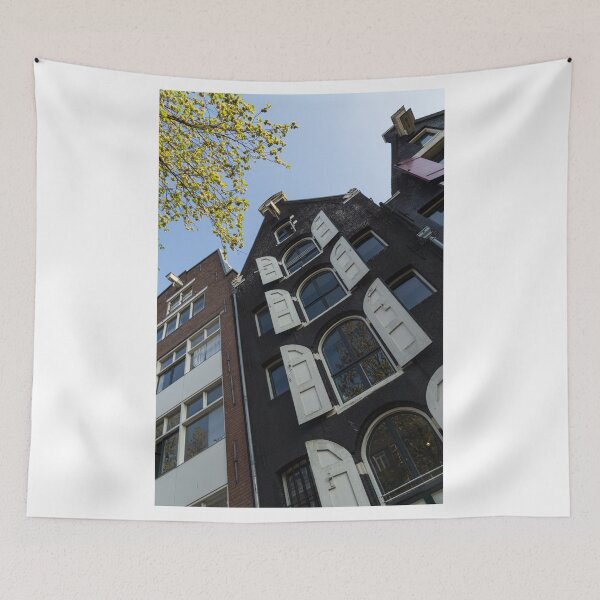 Item preview, Amsterdam Spring - Arched Windows and Shutters - Left designed and sold by Georgia Mizuleva.