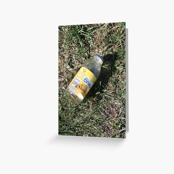 Snapple...The Best Stuff on Earth? Greeting Card