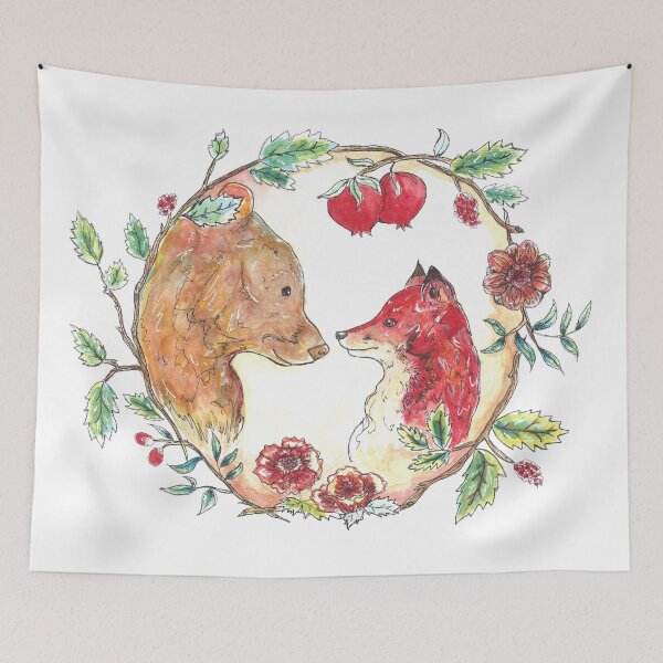 Item preview, The bear and the fox  designed and sold by Giannas.