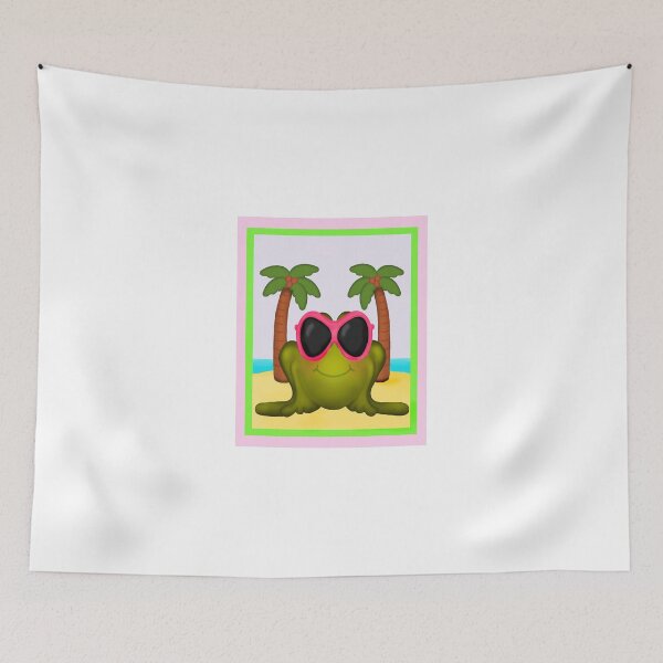 Item preview, Summer Frog Beach designed and sold by BeachBumFamily.