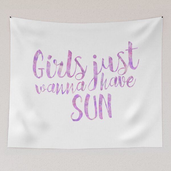 Item preview, Girls Just Wanna Have Sun designed and sold by ozmarei.