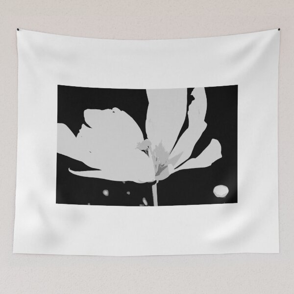 Item preview, Tulip - Black & White designed and sold by KarenDinan.