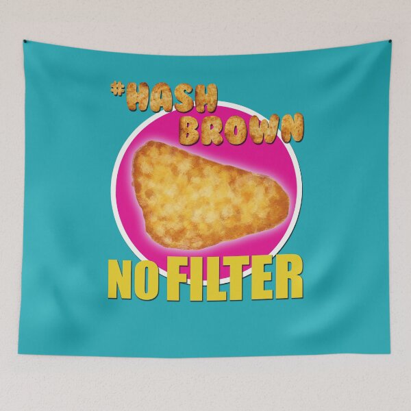 Item preview, #Hashbrown No Filter - Kimmy Schmidt designed and sold by Mollie Barbé.