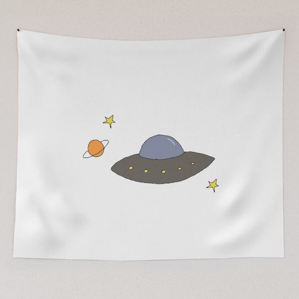 Item preview, A Tiny Saucer On An Adventure designed and sold by starwhale97.