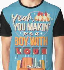 Camiseta gráfica Boy With Love - BTS