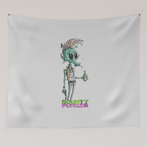 Item preview, Bounty Punker designed and sold by PickledCircus.