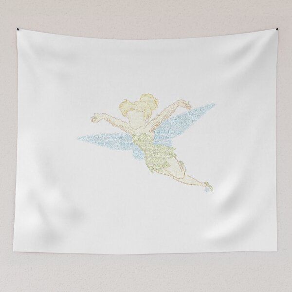 Item preview, Tinkerbell Word Art designed and sold by pixie-aztechia.