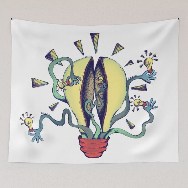 Item preview, Handsy Lightbulb by Maisie Cross designed and sold by UCO  School of Design.