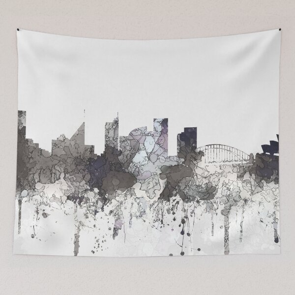 Item preview, Sydney, New South Wales, Australia Skyline - CRISP designed and sold by Marlene Watson-Hall.