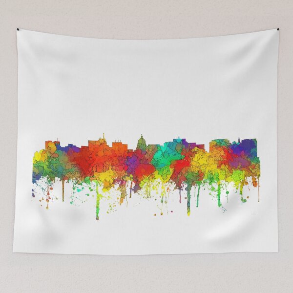 Item preview, Madison, Wisconson Skyline - SG designed and sold by Marlene Watson-Hall.
