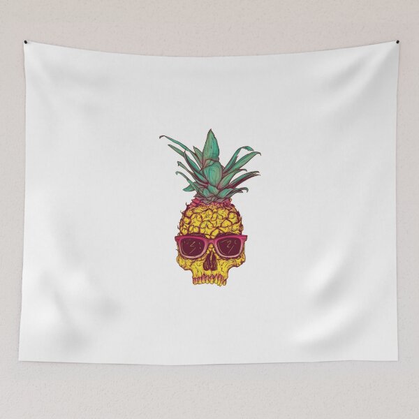 Item preview, Pineapple Skull designed and sold by Ravanna Lotus.