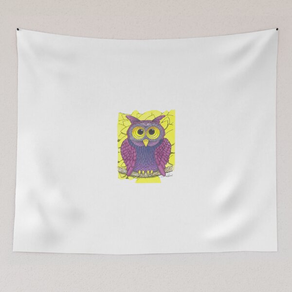 Item preview, Howlin' Owl Sings The Blues designed and sold by MarlaenaShannon.