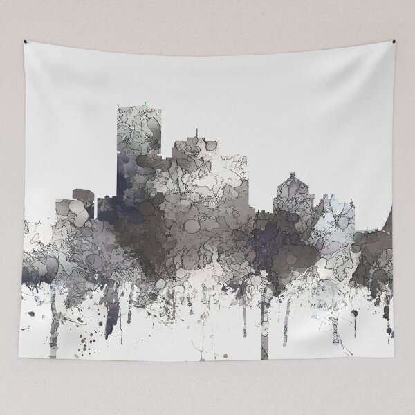 Item preview, Montreal, Quebec, Canada Skyline - CRISP designed and sold by Marlene Watson-Hall.