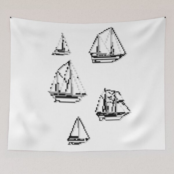 Item preview, Sail Ships (pixelated) designed and sold by timothybeighton.