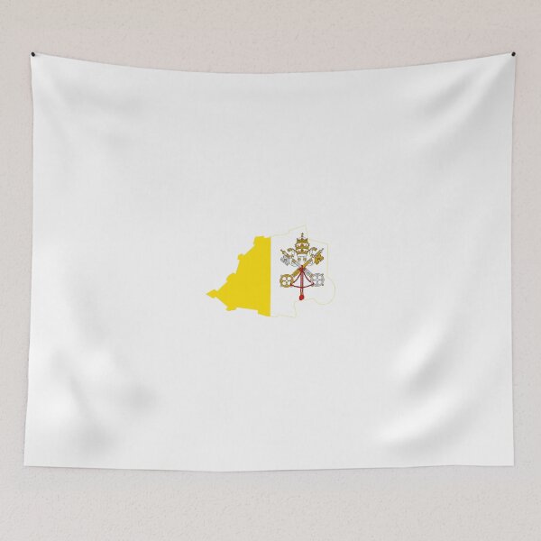 Item preview, Flag Map of Vatican City designed and sold by abbeyz71.