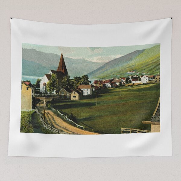 Item preview, Vintage Voss Vossevangen village Norway designed and sold by aapshop.