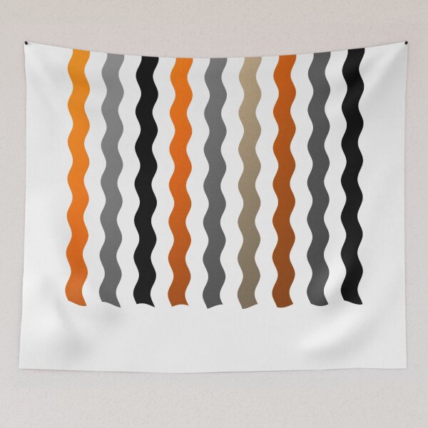 Item preview, Vertical Waves - Metallic effect vertical wavy pattern designed and sold by Printpix.