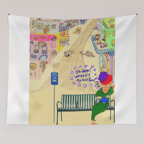 Item preview, Oh Dear, Where's My Bus Fare designed and sold by pinkyjainpan.