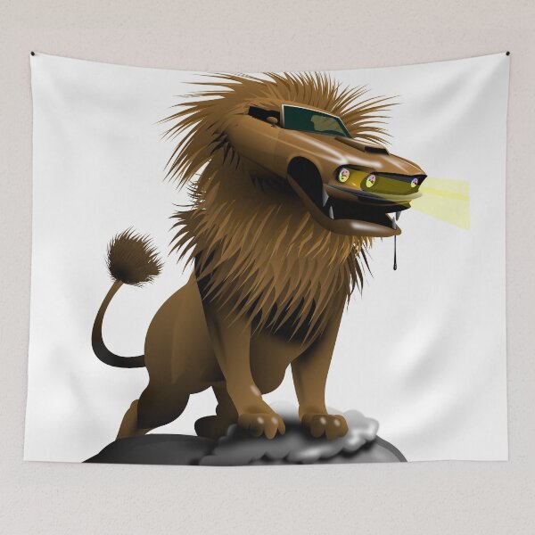 Item preview, Mustang Lion designed and sold by offwhitelimo.