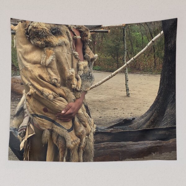 Item preview, Wampanoag Man Keeping Warm designed and sold by Maureen Zaharie.